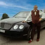 Bentley mit Chauffeur - Hochzeit